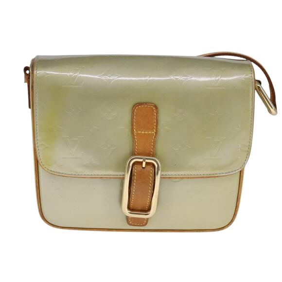 LOUIS VUITTON Monogram Vernis Christie GM Shoulder Bag Gris M91148 - Picture 2 of 13